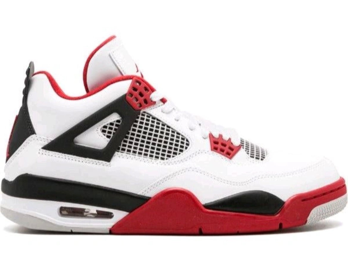 Retro 4 Fire Red
